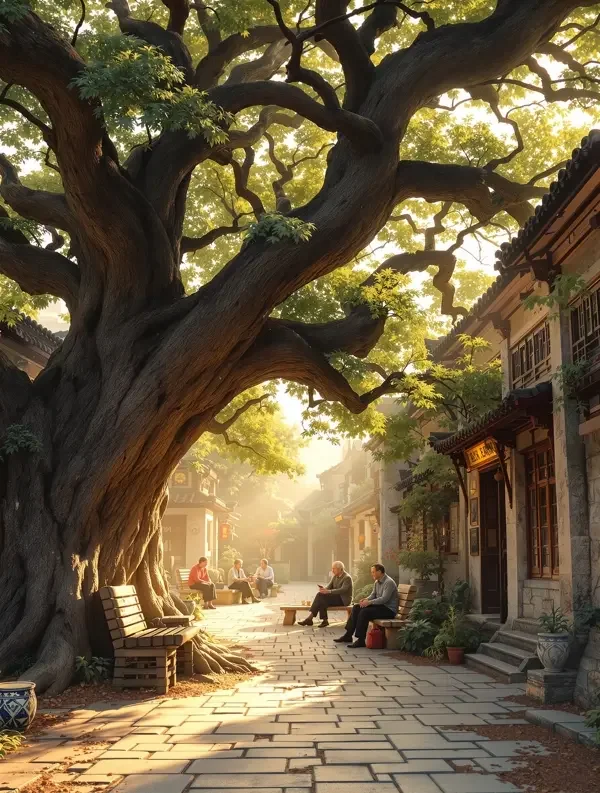 村口的树 封面海报